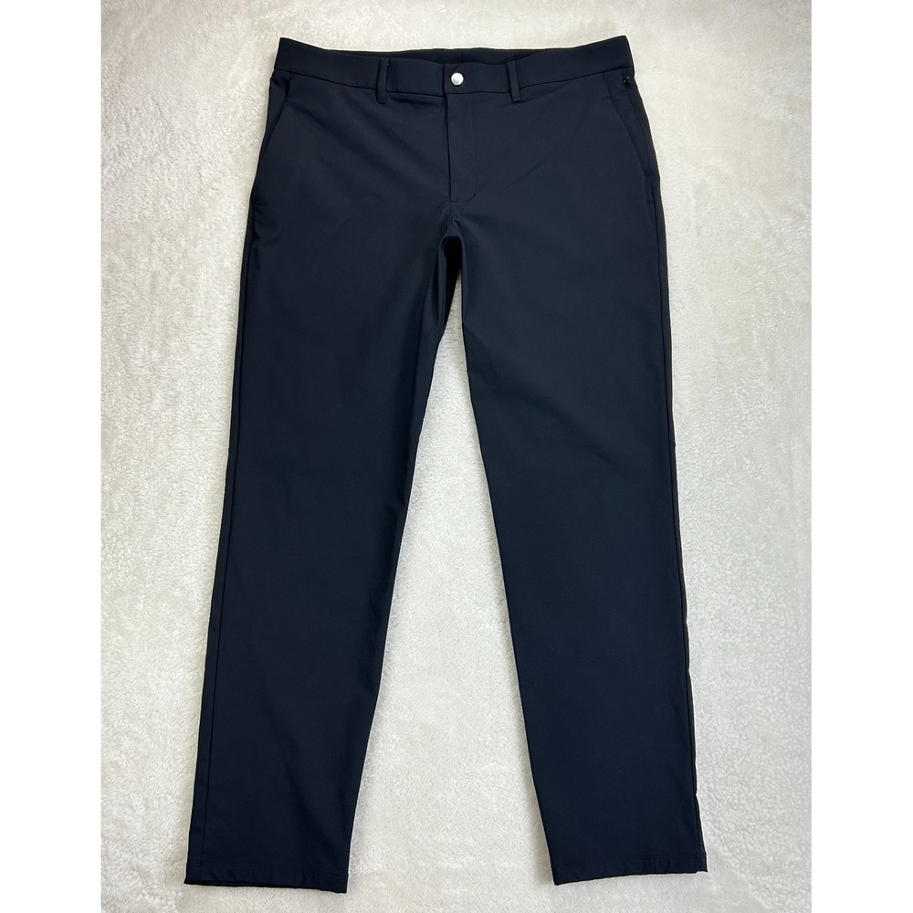 CRZ YOGA‎ Golf Pants Mens 38 Black Stretch Performance Lightweight Athletic